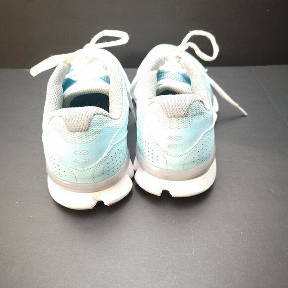 Under Armour Micro Ladies Size 7.5 Blue Lace Closure Sneakers - Picture 5 of 9